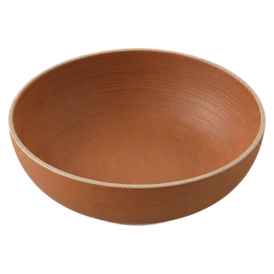 Pebble hand-thrown ceramic bowl in matte clay